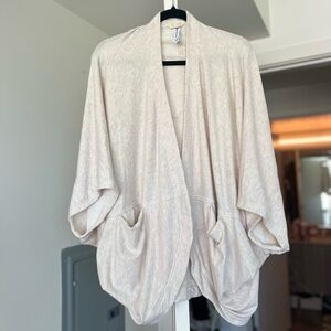 Athleta Light Cream Cardigan